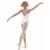 Capezio CC123 double strap white leotard