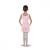 BBO skirted ballet leotard in pale pink