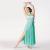 Velvet mint green lyrical dress