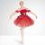 Red Floral Ballet Dress