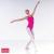 Childrens RAD ruche front leotard in mulberry