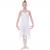 Childrens White Camisole Lyrical Dress