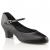 Capezio Jr. Footlight Character Shoe Black