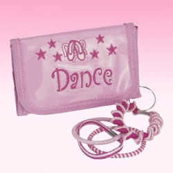 Pink Dance Purse Keyring