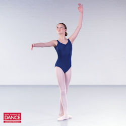 RAD Approved Darcey Princess Line Ruche Front & Back Leotard