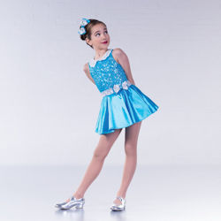 Childrens Sequin Collar Glitz Costume