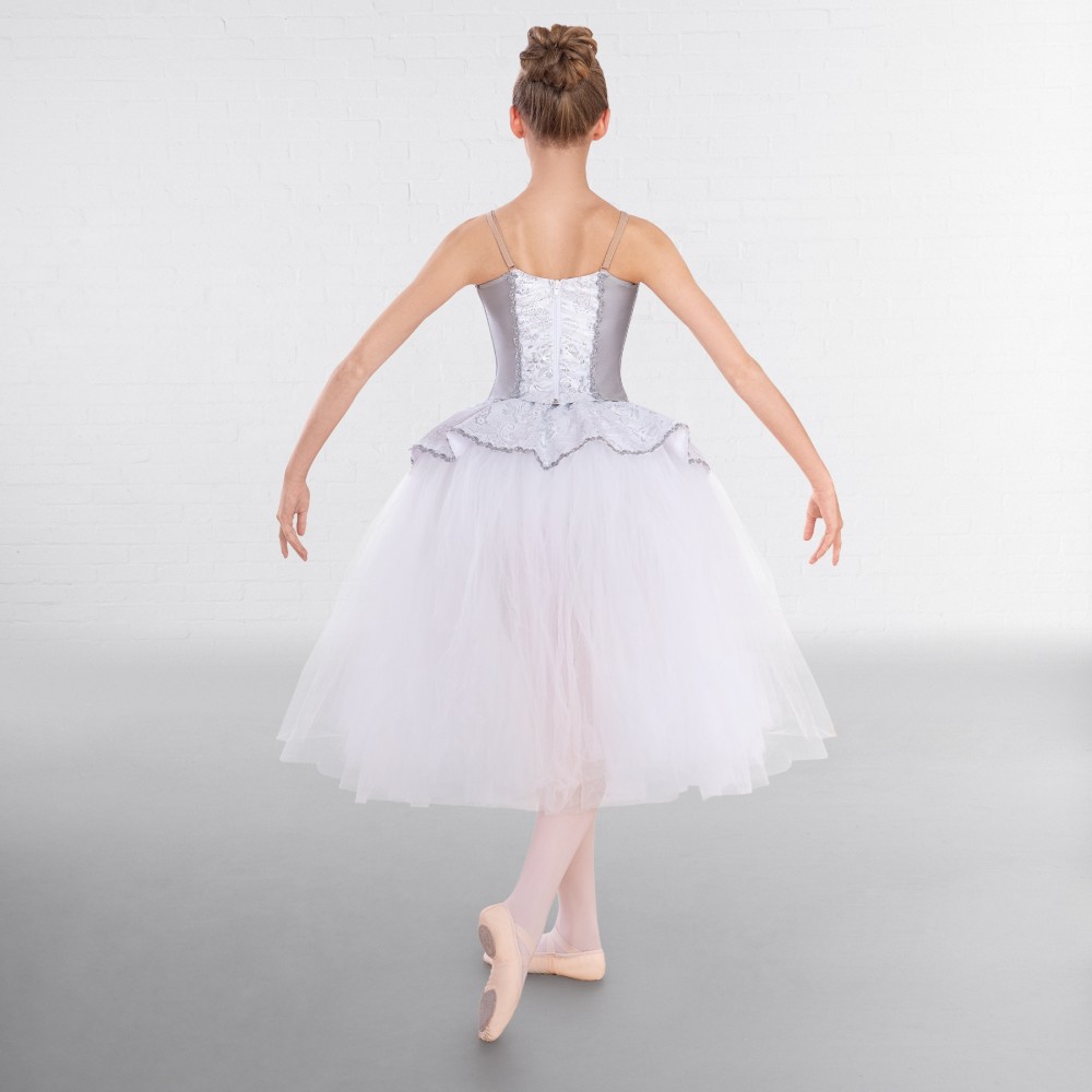 Silver sales tutu dress