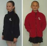Full (skates) zip fleece - personalised
