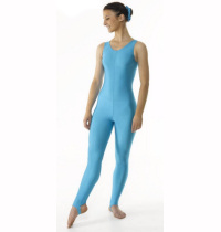 Sleeveless Catsuit, Plain Front - CAT1