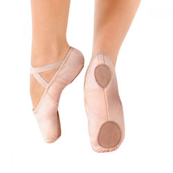 So Danca Stretch Insert Canvas Ballet Shoes Sizes 6+
