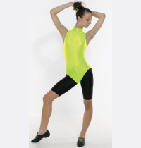 Turtle-neck Sleeveless Nylon Lycra Leotard