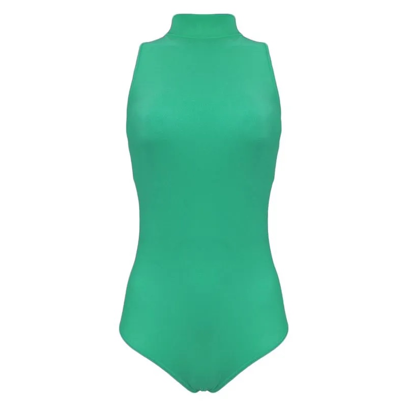 Turtleneck leotard sales