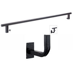 Wall fitted ballet barres