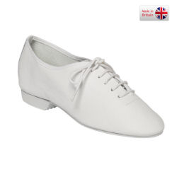 Tappers and Pointers Childrens White Jazz Shoes